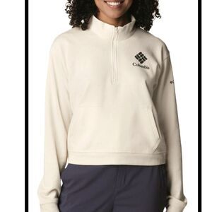 cozy Columbia Trek french terry half quarter zip pullover sweatshirt XL